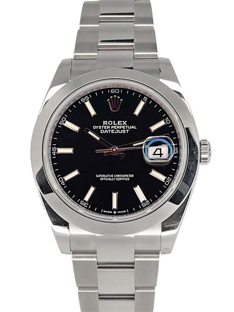 rolex datejust 41 126300 watch|rolex datejust 41 oystersteel.